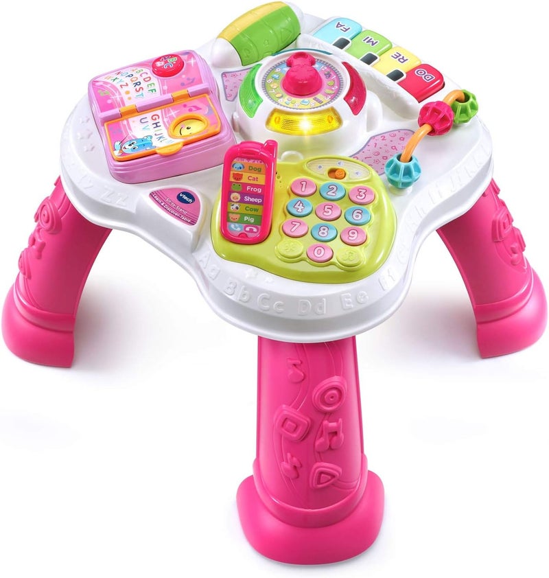 vtech Sit-to-Stand Learn and Discover Table, Pink - Image 2